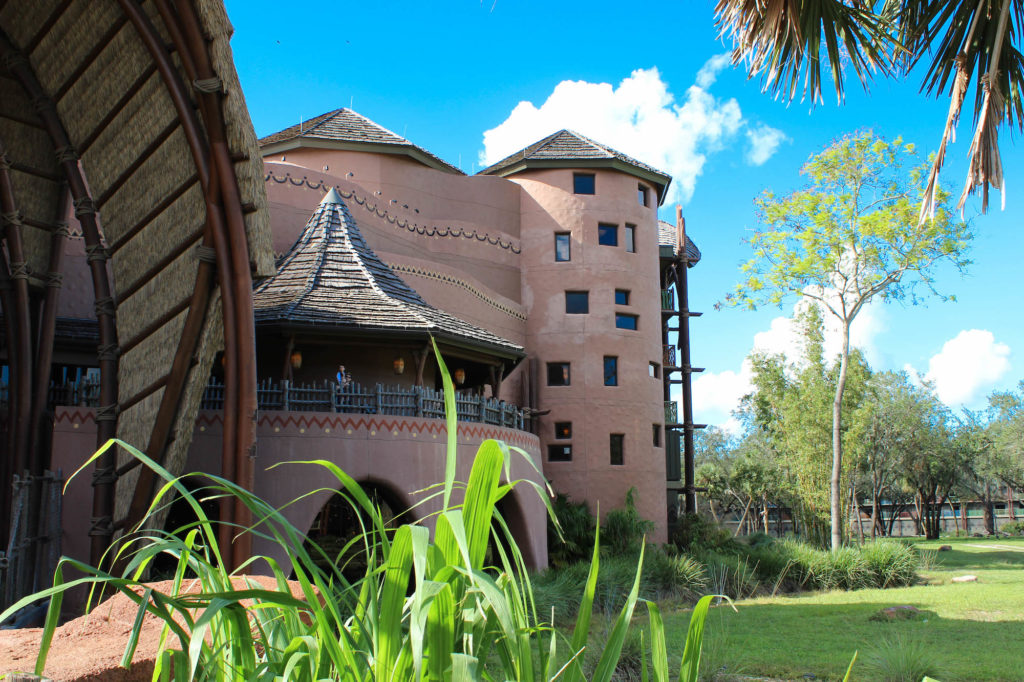 Disney DVC Animal Kingdom Villas Balcony Overlooking Resort