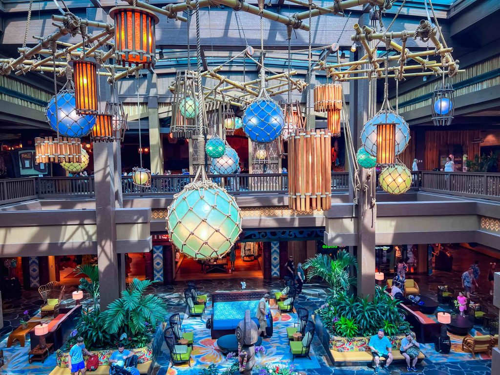 Lobby at Disney's DVC Polynesian Resort