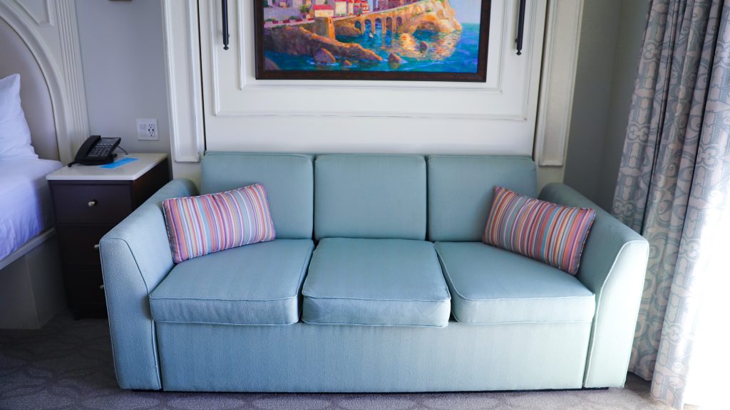 DVC Riviera Studio sofa